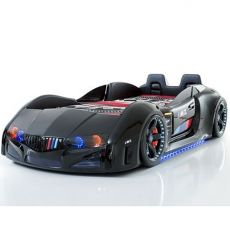 Дитяче ліжко машина BMW VIP black 190х90 см